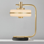 Masina Table Lamp - Brushed Brass / Black