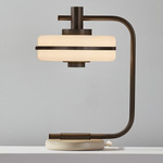 Masina Table Lamp - Dark Bronze / Satin Dove