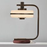 Masina Table Lamp - Dark Bronze / Oxblood