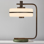 Masina Table Lamp - Dark Bronze / Satin Olive