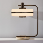 Masina Table Lamp - Dark Bronze / Satin Dove