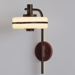 Masina Wall Light - Dark Bronze / Oxblood