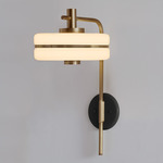 Masina Wall Light - Antique Brass / Black