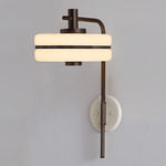 Masina Wall Light - Dark Bronze / Textured Cream