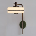 Masina Wall Light - Dark Bronze / Satin Olive