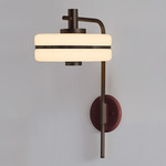 Masina Wall Light - Dark Bronze / Oxblood