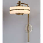Masina Wall Light - Antique Brass / Textured Cream
