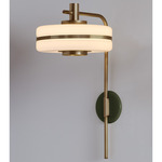 Masina Wall Light - Antique Brass / Satin Olive