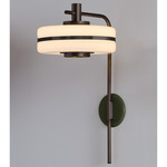Masina Wall Light - Dark Bronze / Satin Olive