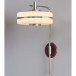 Masina Wall Light - Satin Nickel / Satin Olive