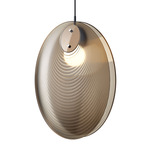 Ama Pendant - Dark Silver / Bronze Matte