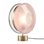 Orbital Table Lamp - Brushed Gold / Venus Pink