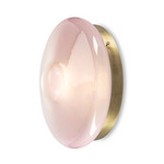 Orbital Wall / Ceiling Light - Brushed Gold / Venus Pink