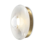Orbital Wall / Ceiling Light - Brushed Gold / Polaris White