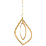 Arles Chandelier - Vintage Brass