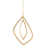 Arles Chandelier - Vintage Brass