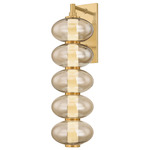 Toulouse Wall Sconce - Vintage Brass / Light Bronze