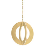 Samos Pendant - Vintage Brass