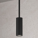 Cylinders Pendant - Matte Black
