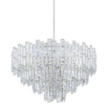 Calmeilles Chandelier - Chrome / Clear
