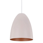 Sarabia Small Pendant - Pastel Apricot / Copper
