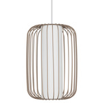 Terrarosa Pendant - Sandy / White
