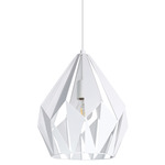 Carlton Pendant - Matte White