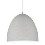 Sarabia Large Pendant - Grey / White
