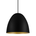 Sarabia Pendant - Black / Gold