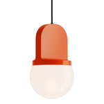 Deco Habea Pendant - Orange / White