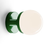 Deco Habea Wall Sconce - Green / White