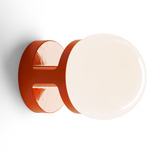 Deco Habea Wall Sconce - Orange / White