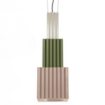 Deco Metra Pendant - Cream / Olive / OffWhite