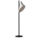 Veneza Floor Lamp - Black / White