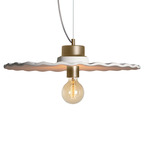 Guanabara Pendant - Gold / White