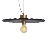 Guanabara Pendant - Gold / Black