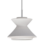 Gut Pendant - White