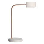 Angra Table Lamp - Copper / White