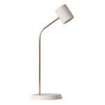 Lola Table Lamp - Gold / White