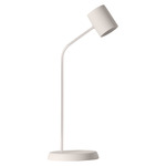 Lola Table Lamp - White / White