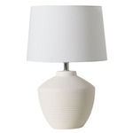Buriti Table Lamp - White / Off White