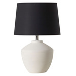 Buriti Table Lamp - White / Black