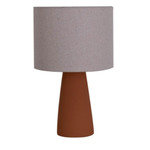 Inga Table Lamp - Terra-Cotta / Rustic Linen