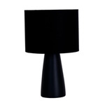 Inga Table Lamp - Black / Black
