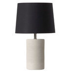 Jatoba Table Lamp - White / Black