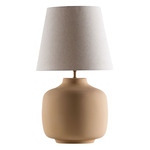 Paraty Table Lamp - Cappuccino / Rustic Linen