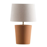 Santos Table Lamp - Terra-Cotta / Rustic Linen