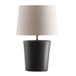 Santos Table Lamp - Coffee / Rustic Linen