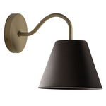 Lis Wall Sconce - Gold / Black