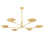 Johnson Chandelier - Aged Brass